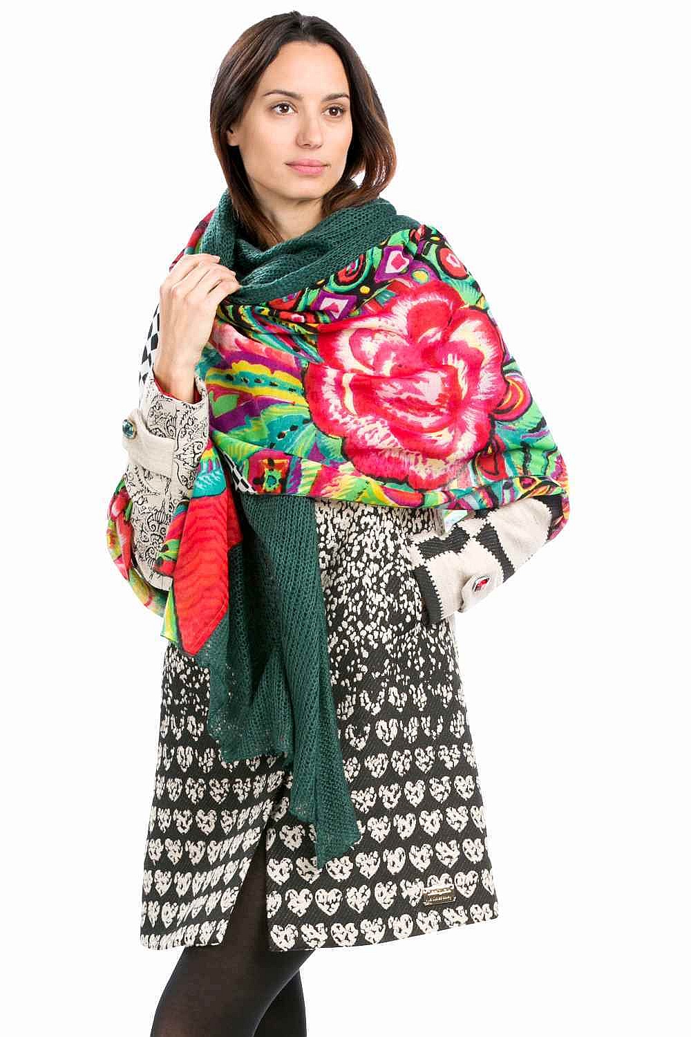 šátek Desigual 57W54D6/Mixto Creazy